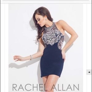 Rachel Allan Hoco dress