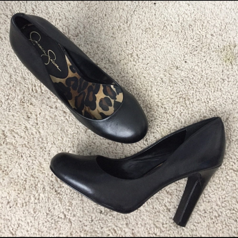 Black heels