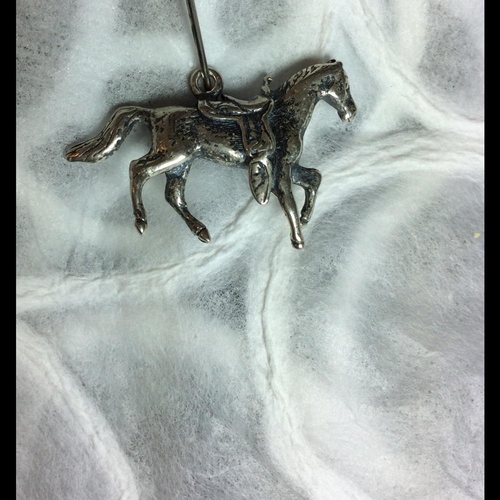 Saddled Horse Charm