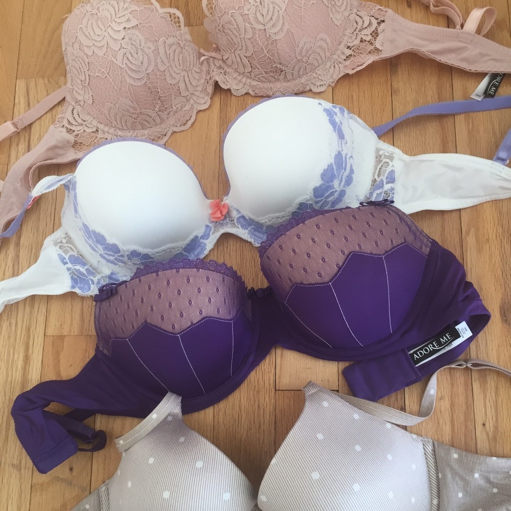 Lot of Adore me bras 34 D