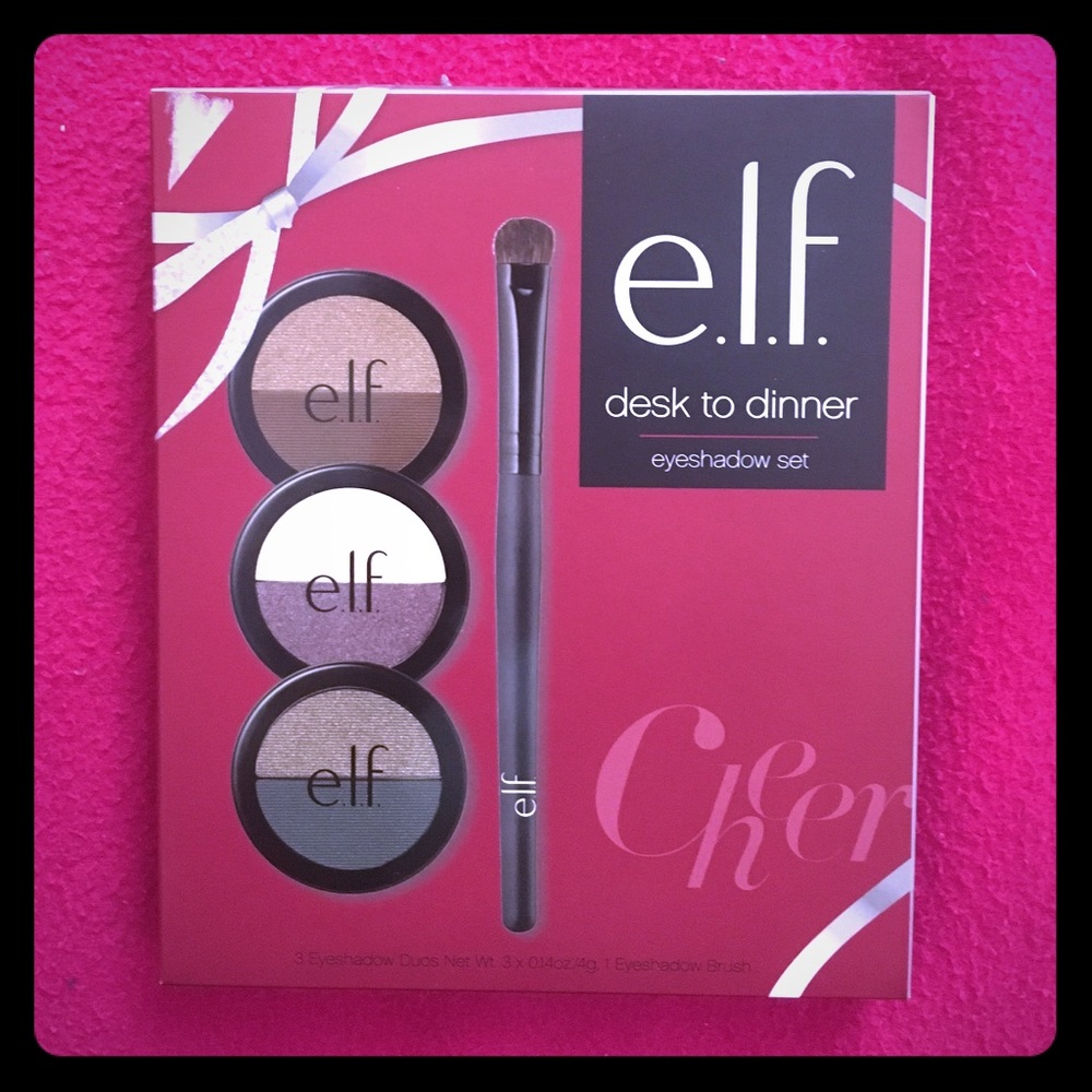 Brand New ELF desk to dinner eye shadow set!