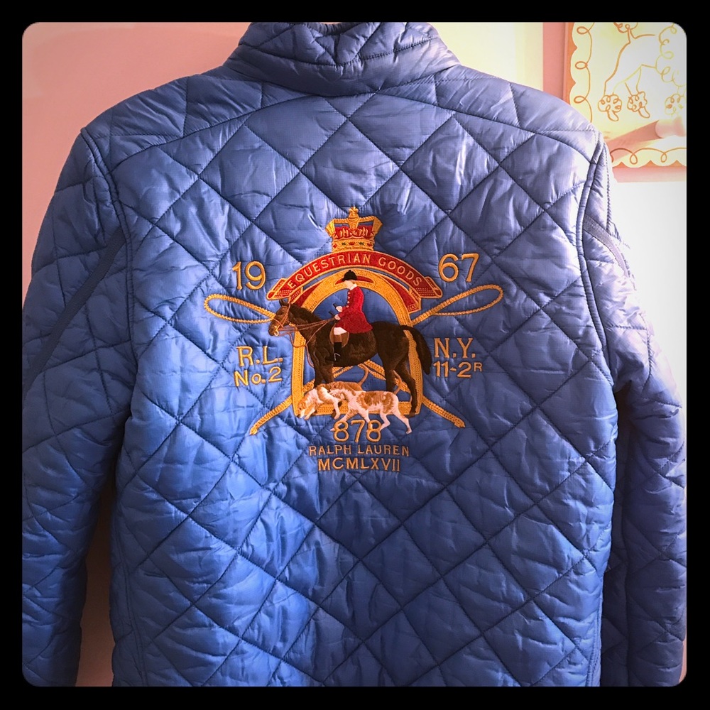 Ralph Lauren Equestrian Jacket Size L 12-14