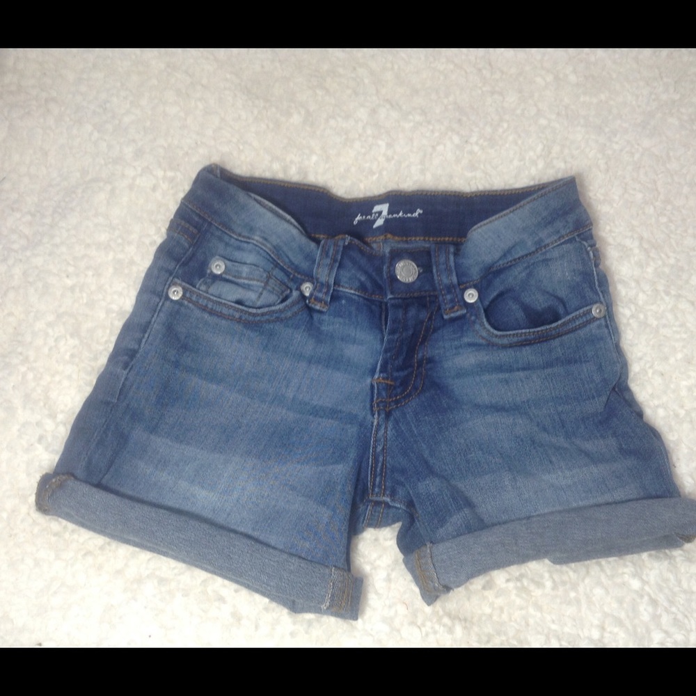 Kids 7 for all Mankind Jeans Shorts size 7