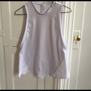 Bandier Mock Neck Muscle Tank Workout Tank