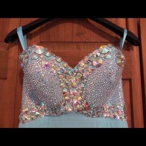 Tiffany Blue Prom Dress