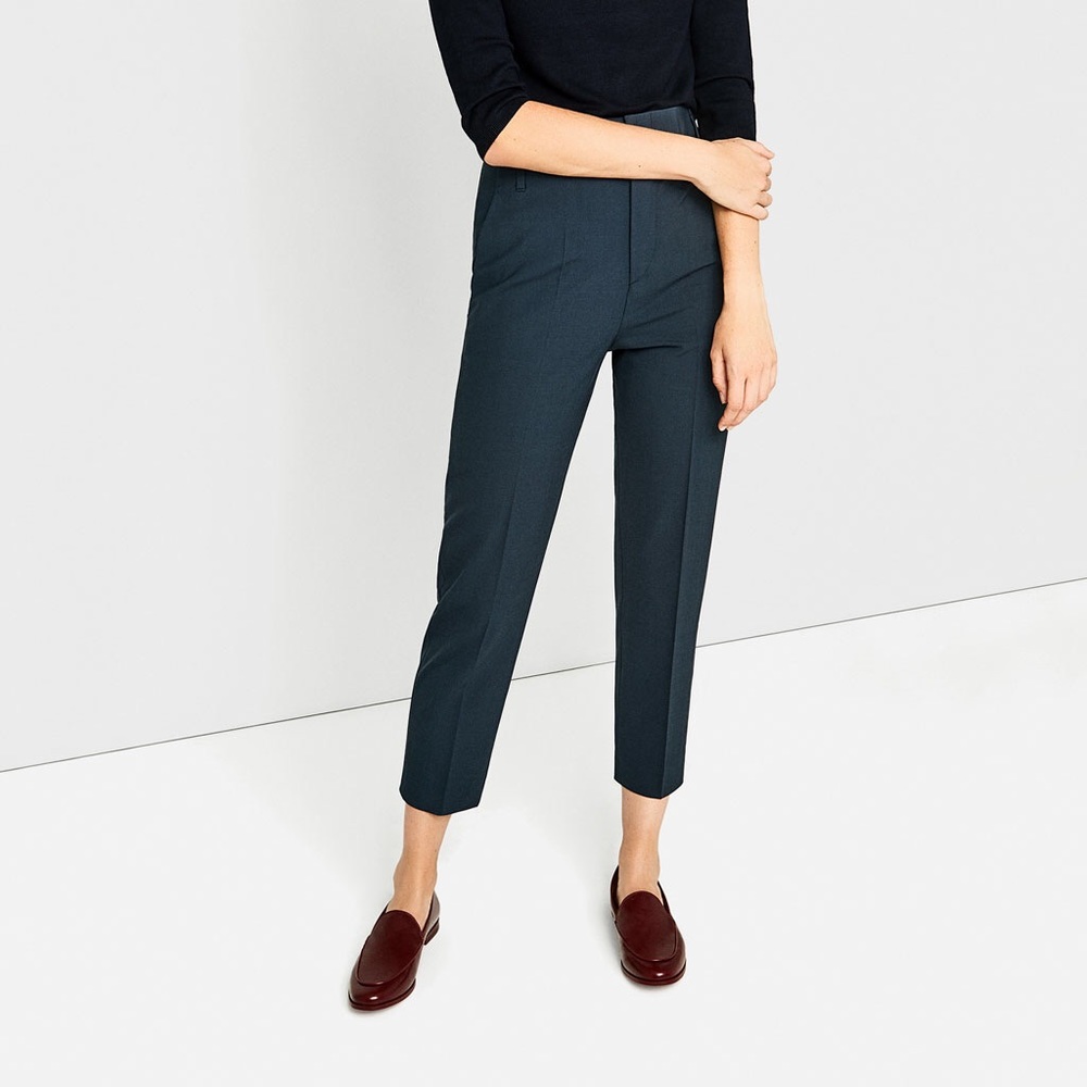 NWT ZARA RED LOAFERS - Picture 3 of 5