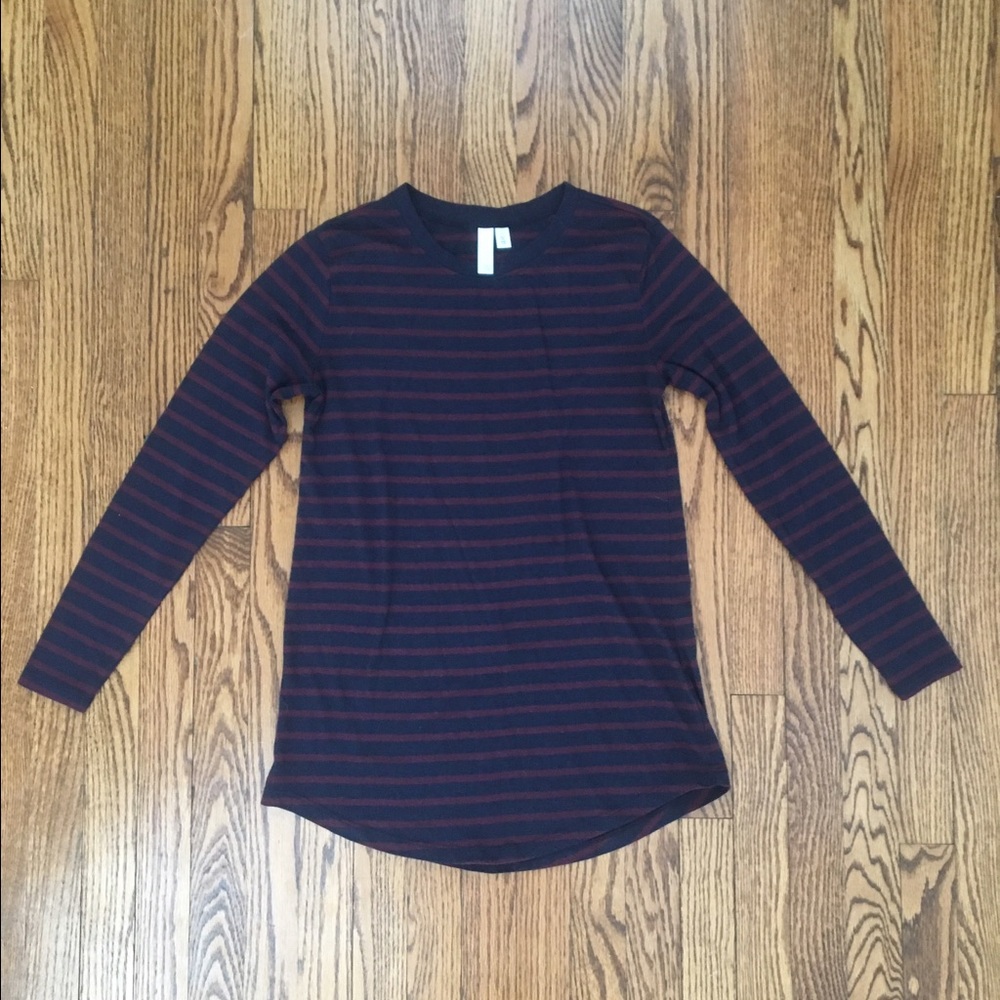 Maroon and Navy Nordstrom Shirt