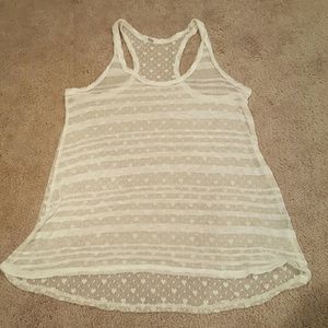 ?? See-through Tank Top