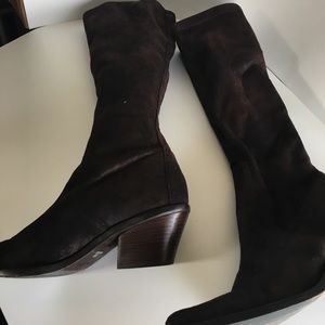 Donald J. Pliner Microsuede calf boots