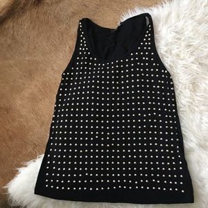 Studded tank top
