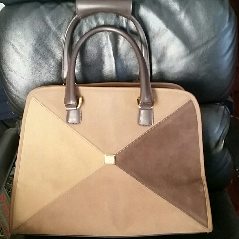 Diane Von Furstenberg travel tote bag