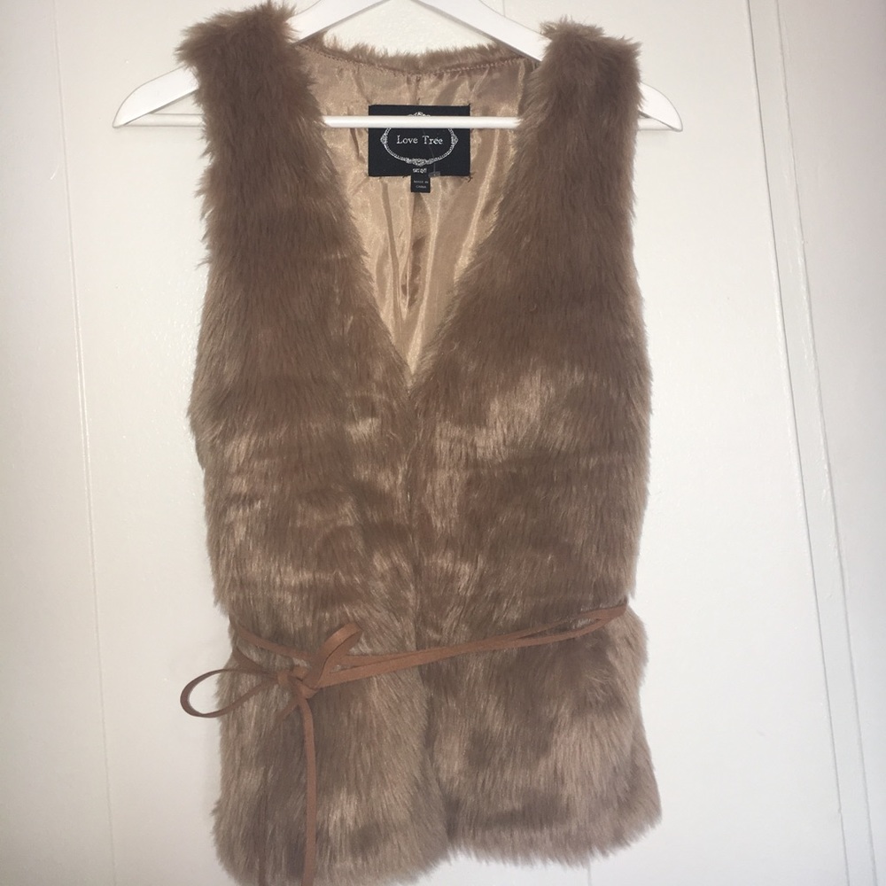 Faux Fur Vest