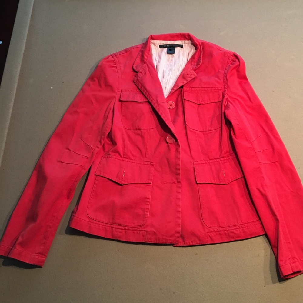 Red blazer