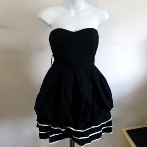 Cute Black Maid-style Dress