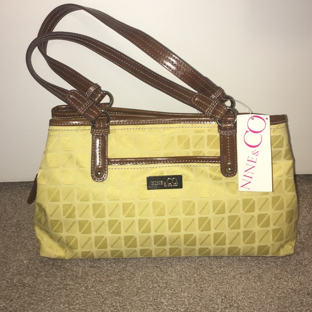 Mustard Nine West Purse