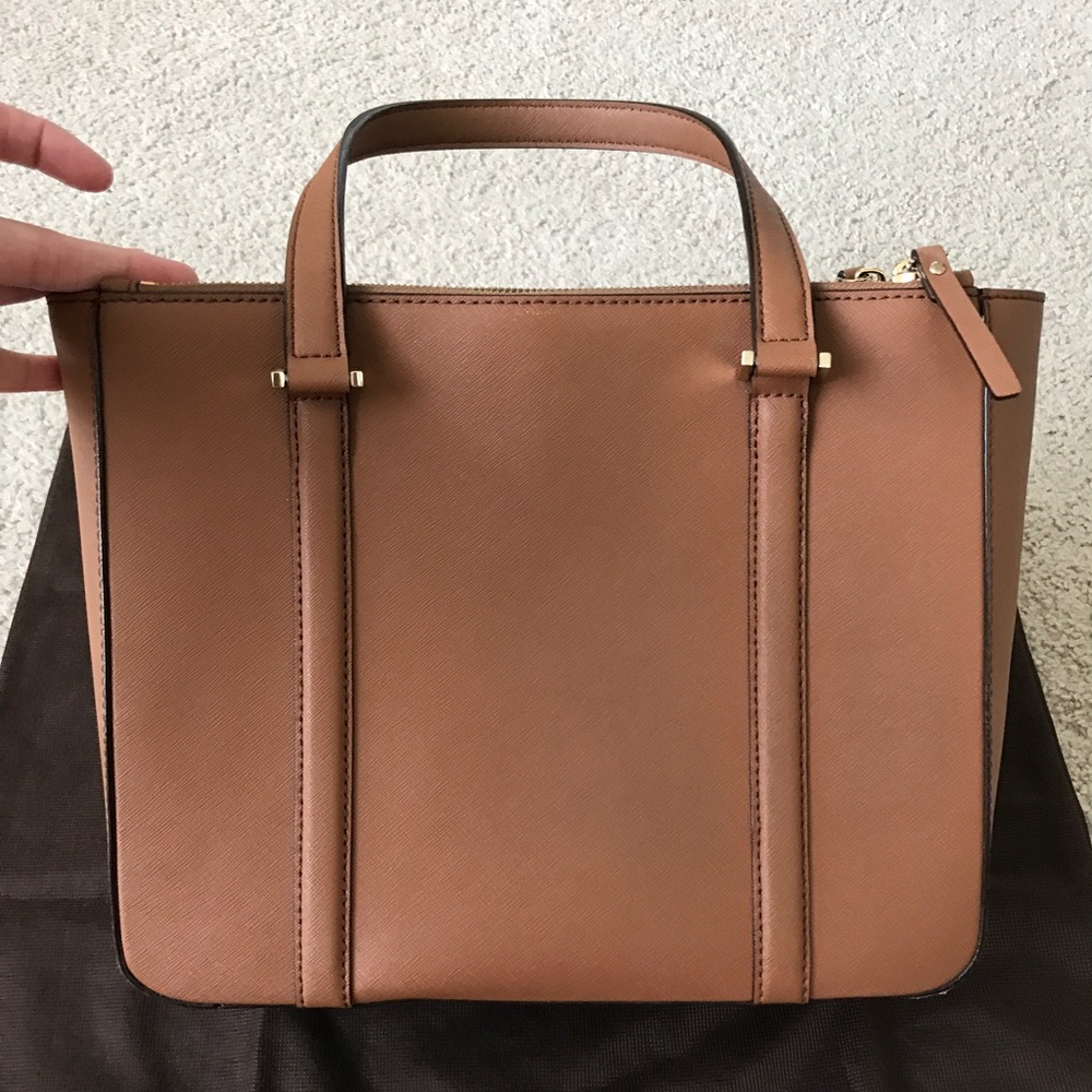 Kate Spade Tan Sachel - Picture 3 of 10