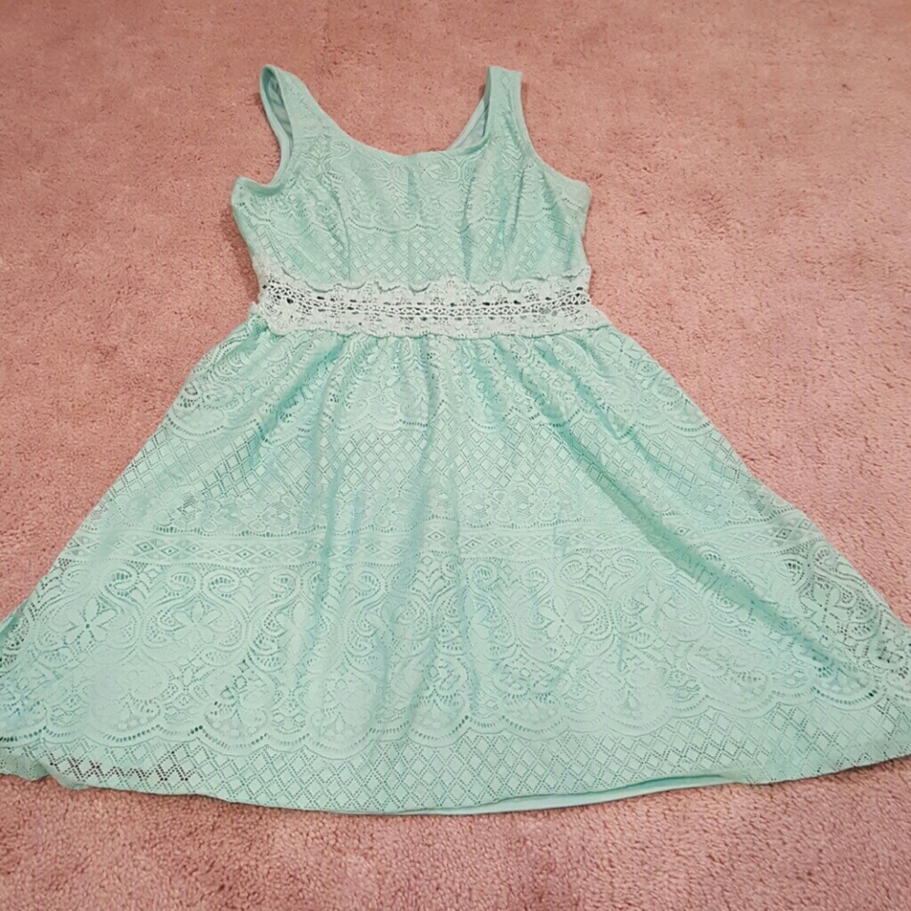 Coral blue Dress