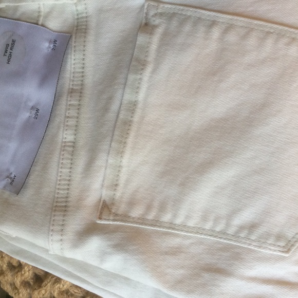 BDG High Rise "Dirty White" Twig Jeans - Picture 2 of 8