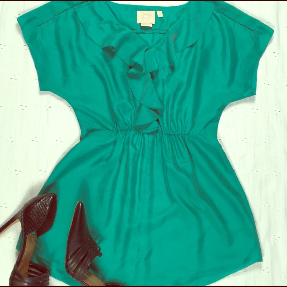 Anthropologie Vanessa Virginia Silk Shirt