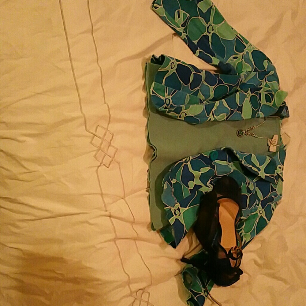 Bundle blazer and shirt