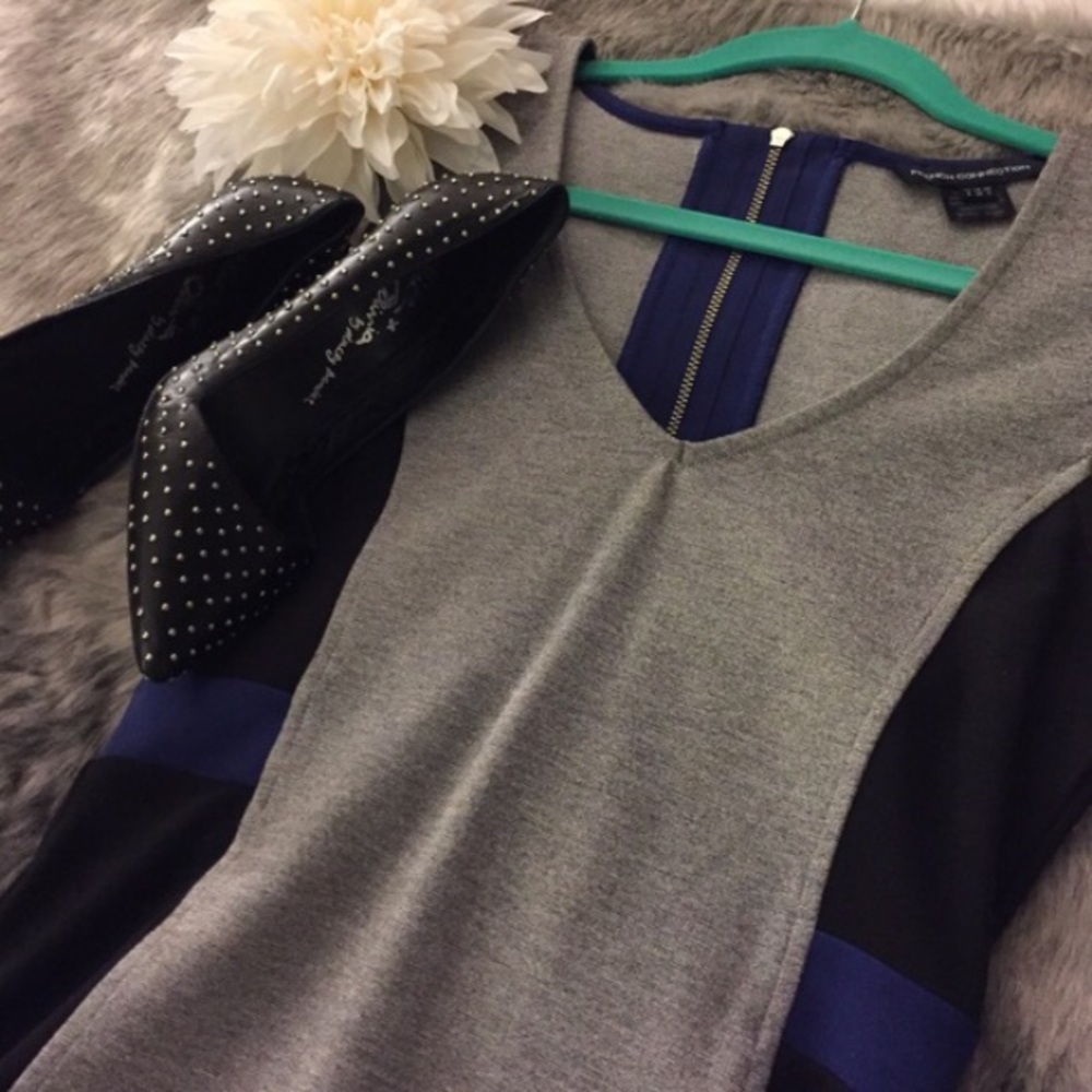 French connection colorblock dress