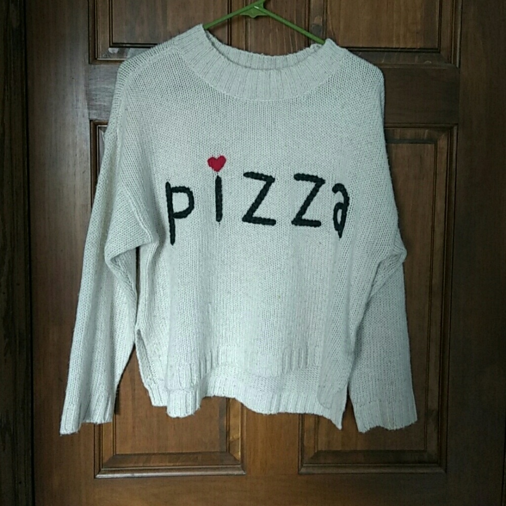 Wildfox Pizza Sweater