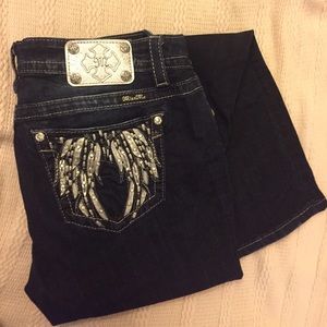 Miss Me Jeans (women's) Mid-Rise, Easy Boot