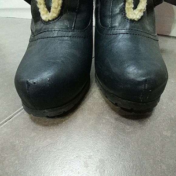 Simply Vera military heeled boots - Picture 5 of 6