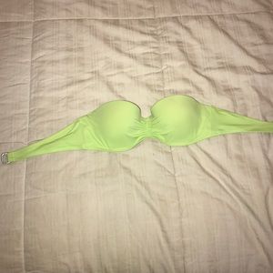 VS lime green swim top