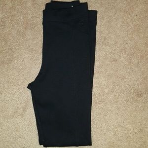 Plain black leggins