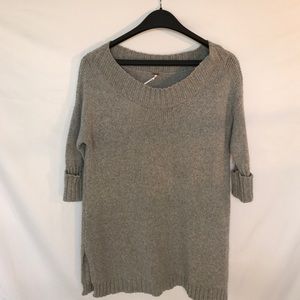 Women's free people long sweater.