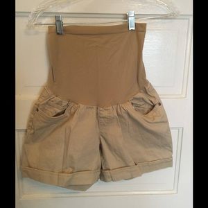 Oh Baby! Khaki full panel shorts, Medium