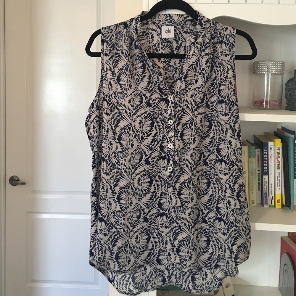 Cabi Sleeveless Blouse