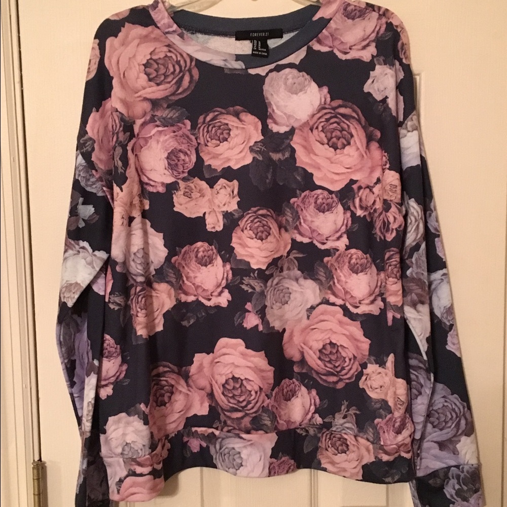 Floral Sweatshirt