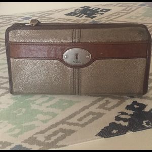 Fossil Maddox Metallic Wallet
