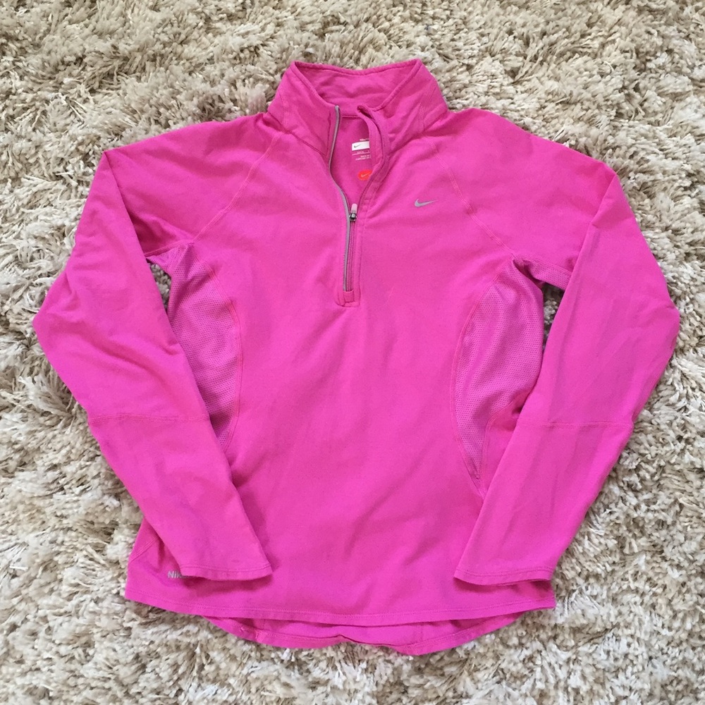 Nike Pink Half-Zip