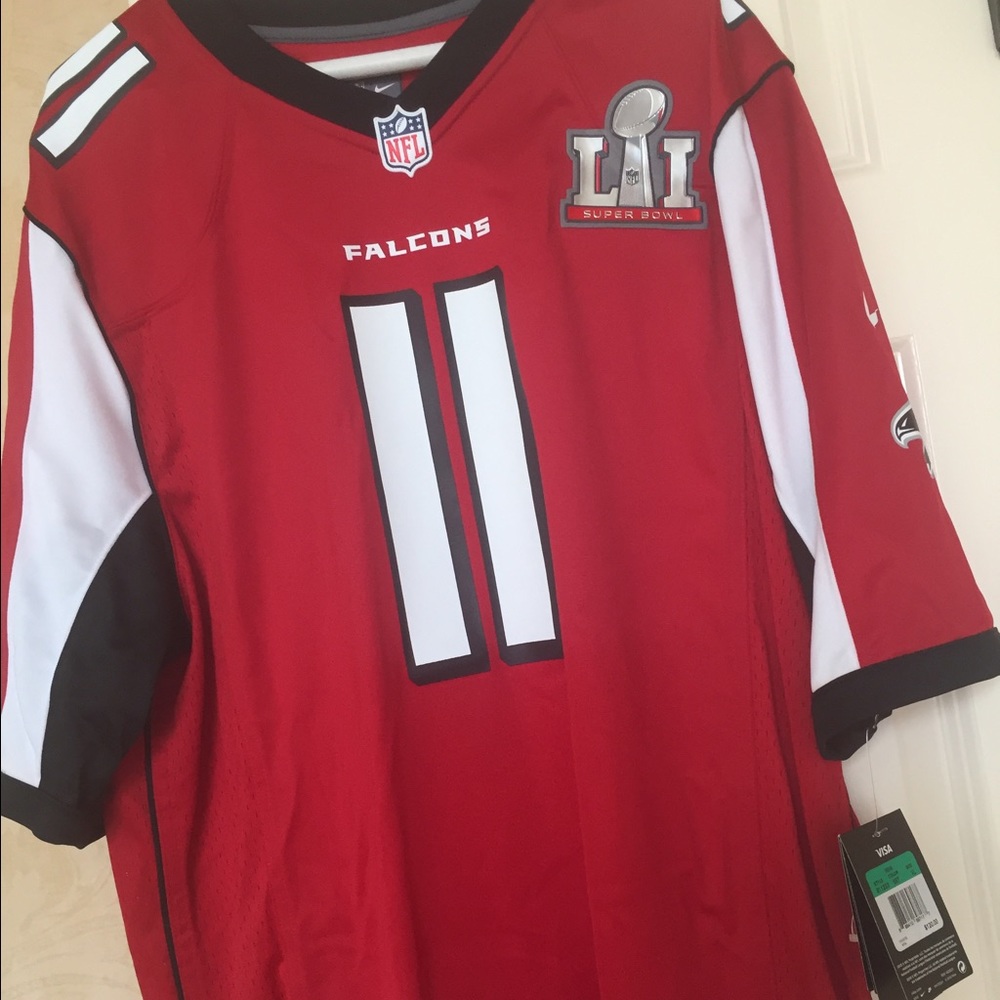 Atlanta Falcons Julio Jones Super Bowl jersey
