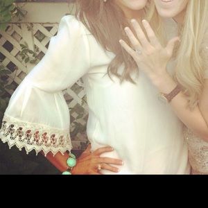 Blouse from red dress Boutique