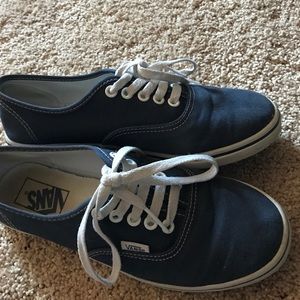 Navy Blue Vans