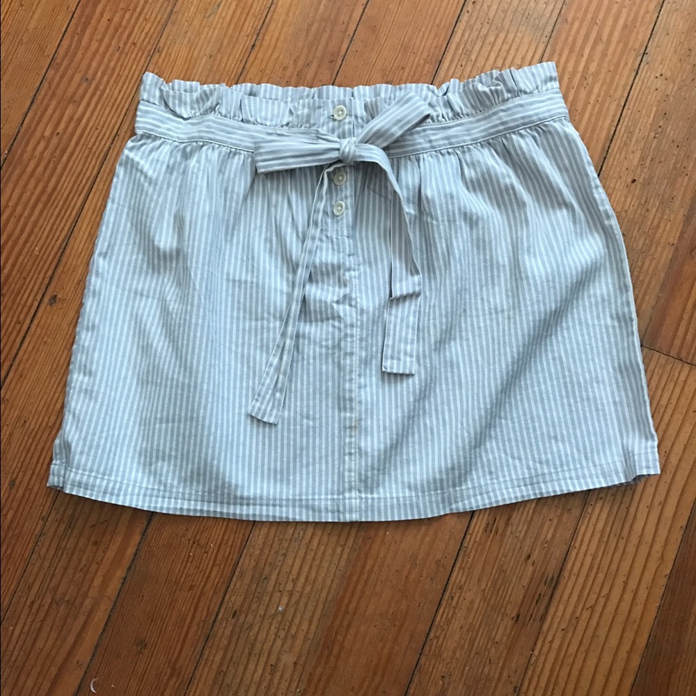 Seersucker Jcrew Skirt
