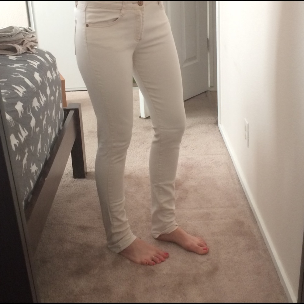 Light pink cotton on jeans