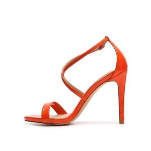 Steve Madden Shoes - Steve Madden Neon Orange Patent Heels Steve Madden Shoes - Steve Madden Neon Orange Patent Heels