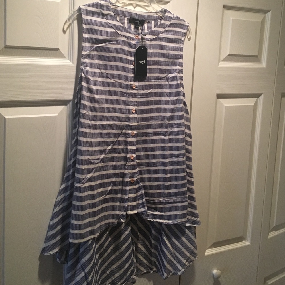 Very J striped top