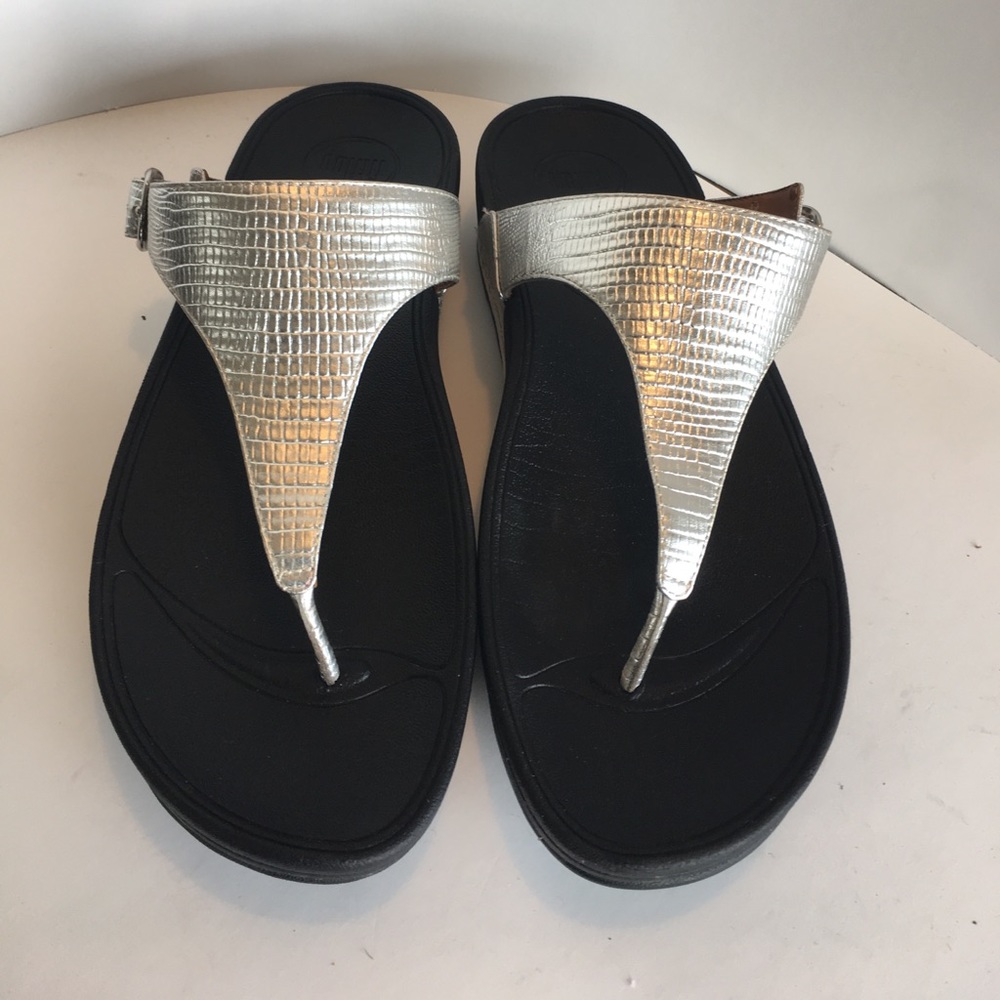Fitflops size 11, silver