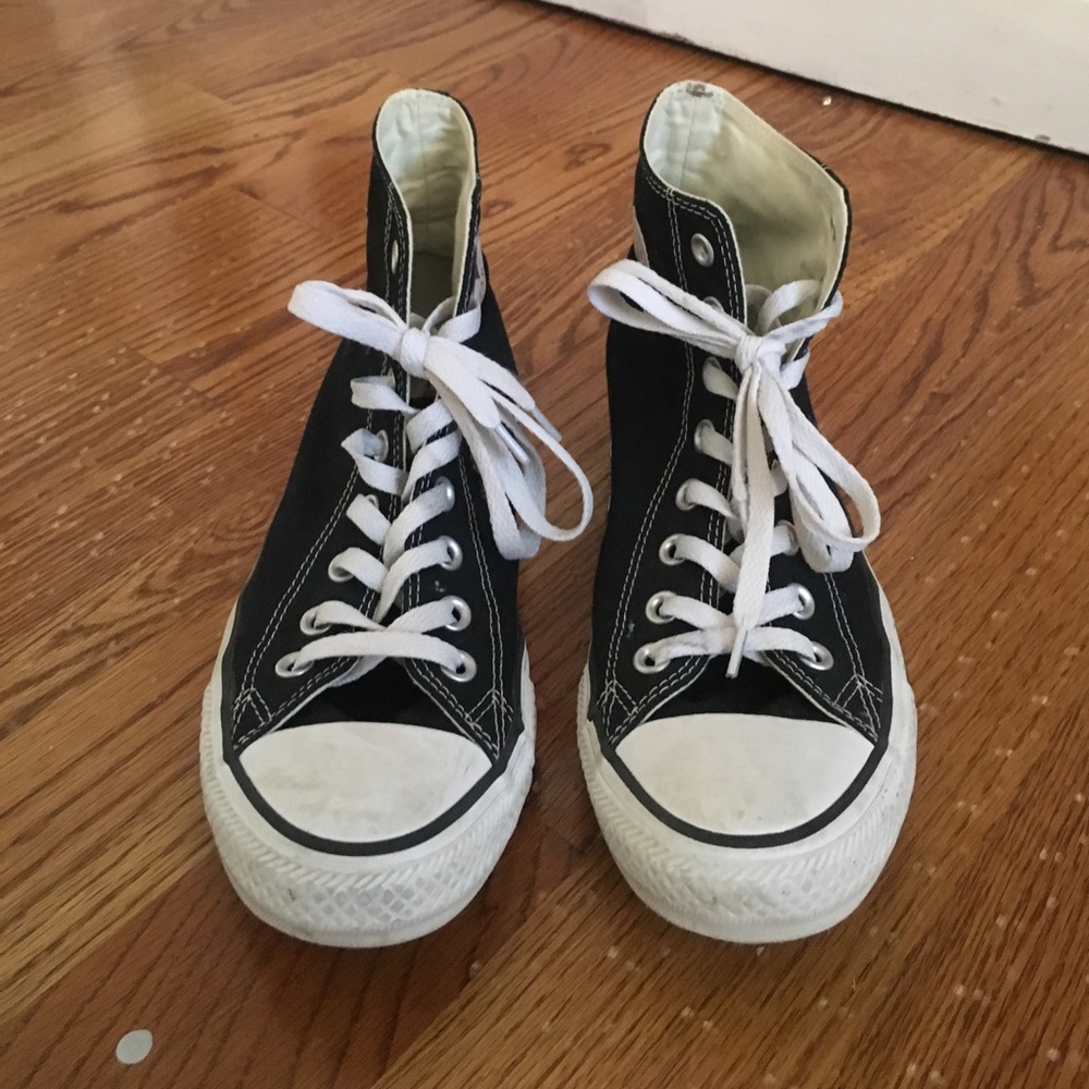 Black Hightop Converse