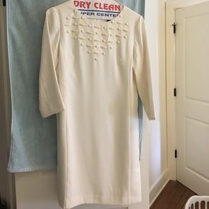 Ann Taylor White Shift Dress