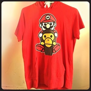Mario T-shirt Hoodie