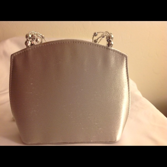 Small silver Evening Bag - Picture 2 of 3
