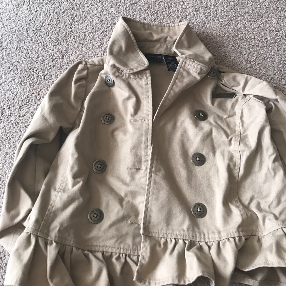 Calvin Klein girls khaki jacket