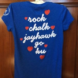 Victoria's Secret Pink Collegiate Tee KU